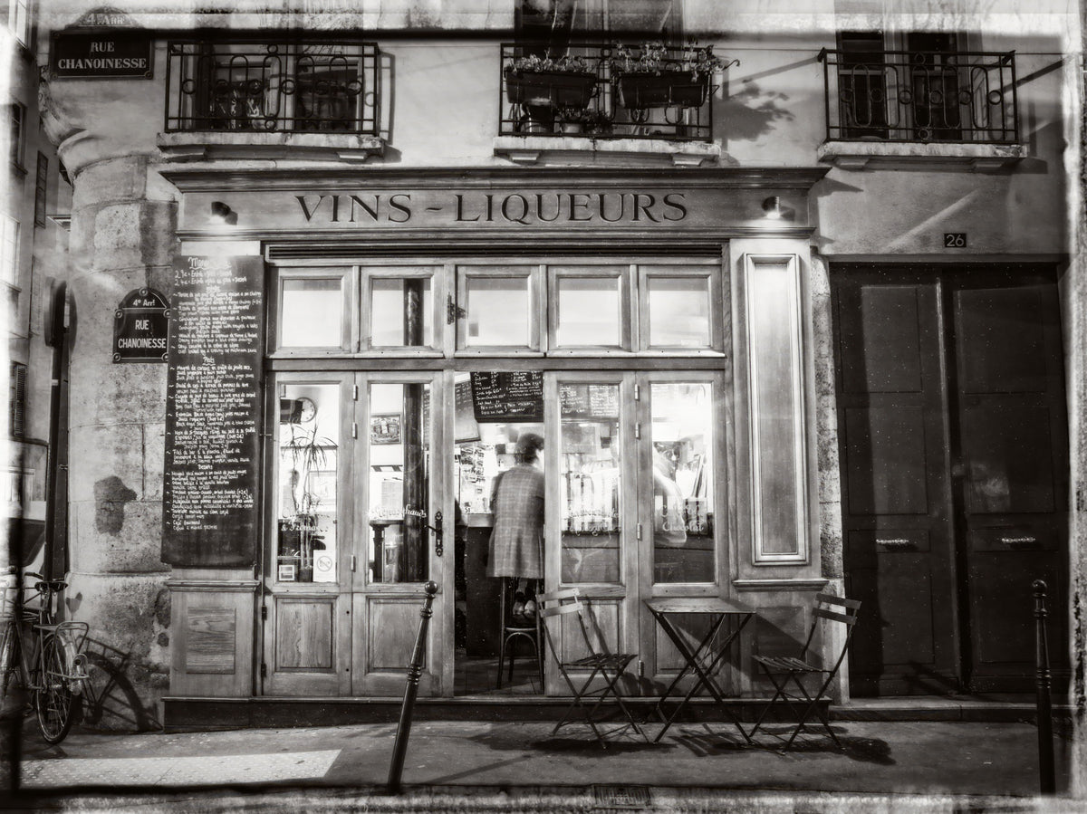 Bar in Paris Wall Mural in your room — zoomed