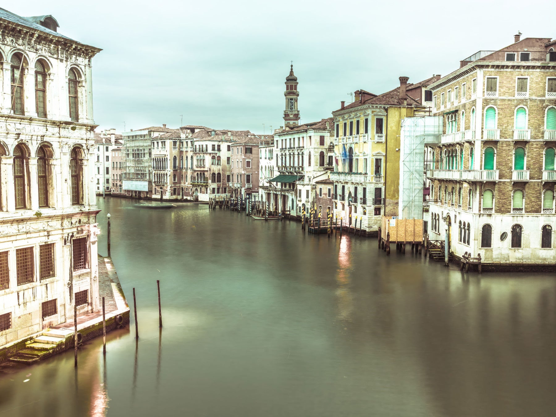 The Grand Canal Wall Mural in your room — zoomed