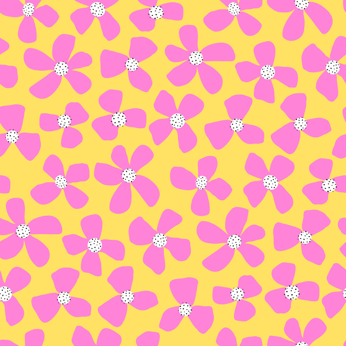 Summer Bloom Burst Wallpaper⁠ in your room — zoomed