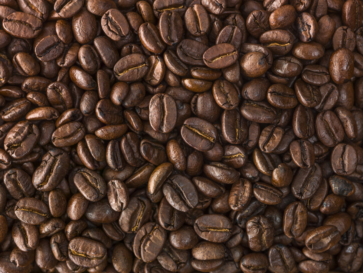 Espresso Delight Wall Mural in your room — zoomed