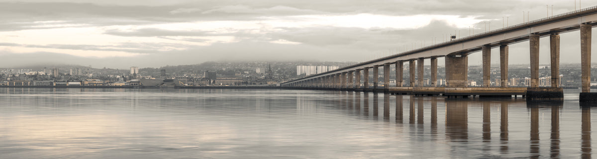 Tay Road Bridge Wall Mural in your room — zoomed