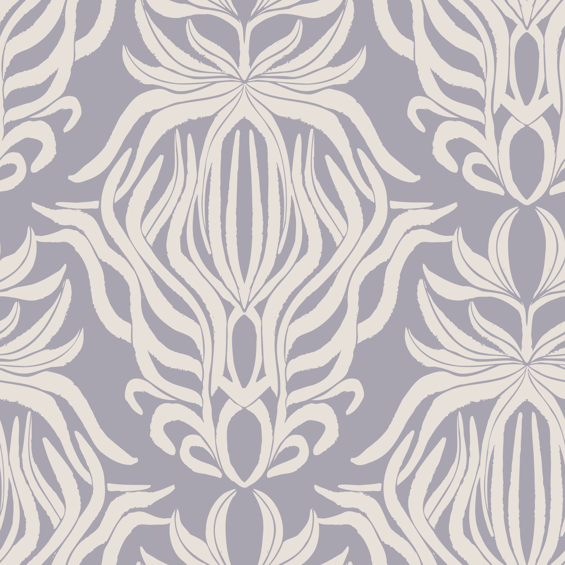 Whimsical Floral Tapestry Wallpaper⁠