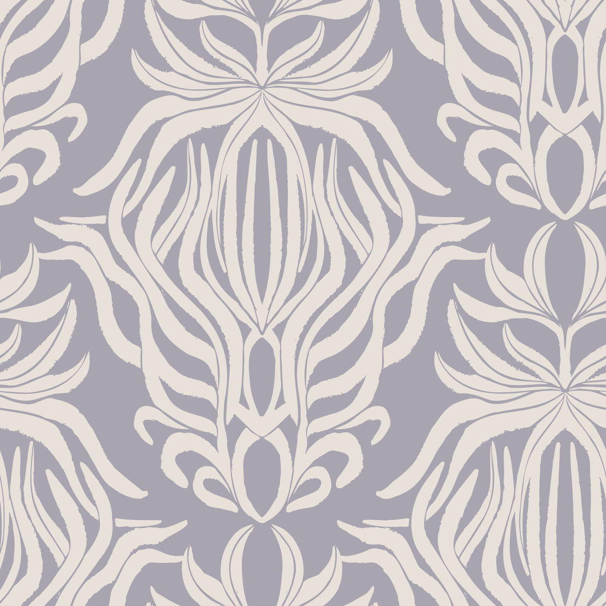Whimsical Floral Tapestry Wallpaper⁠ in your room — zoomed