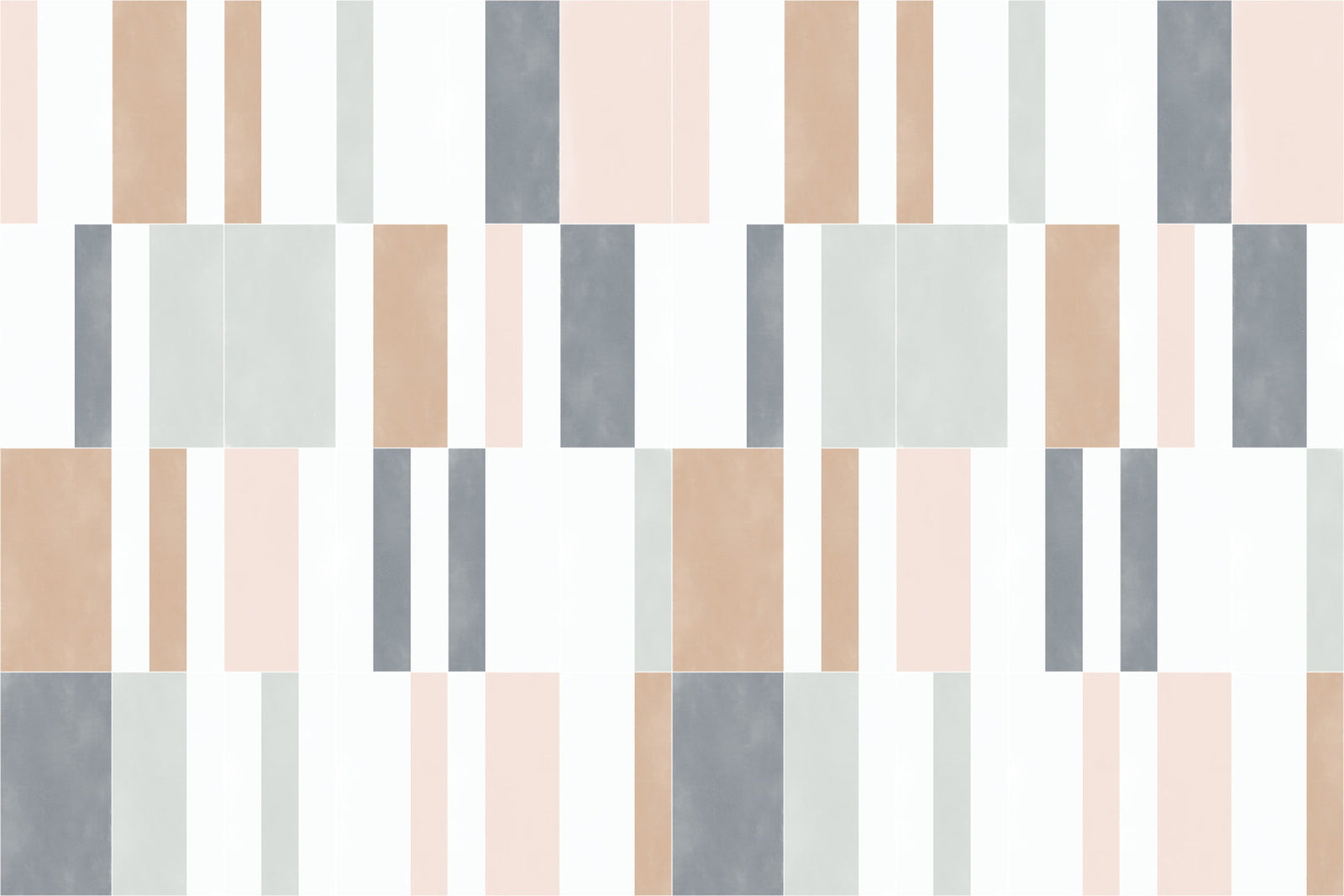 Muted Pastel Tiles One Wall Mural in your room