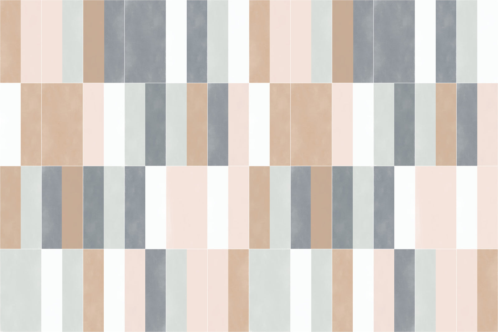 Muted Pastel Tiles Two Wall Mural in your room