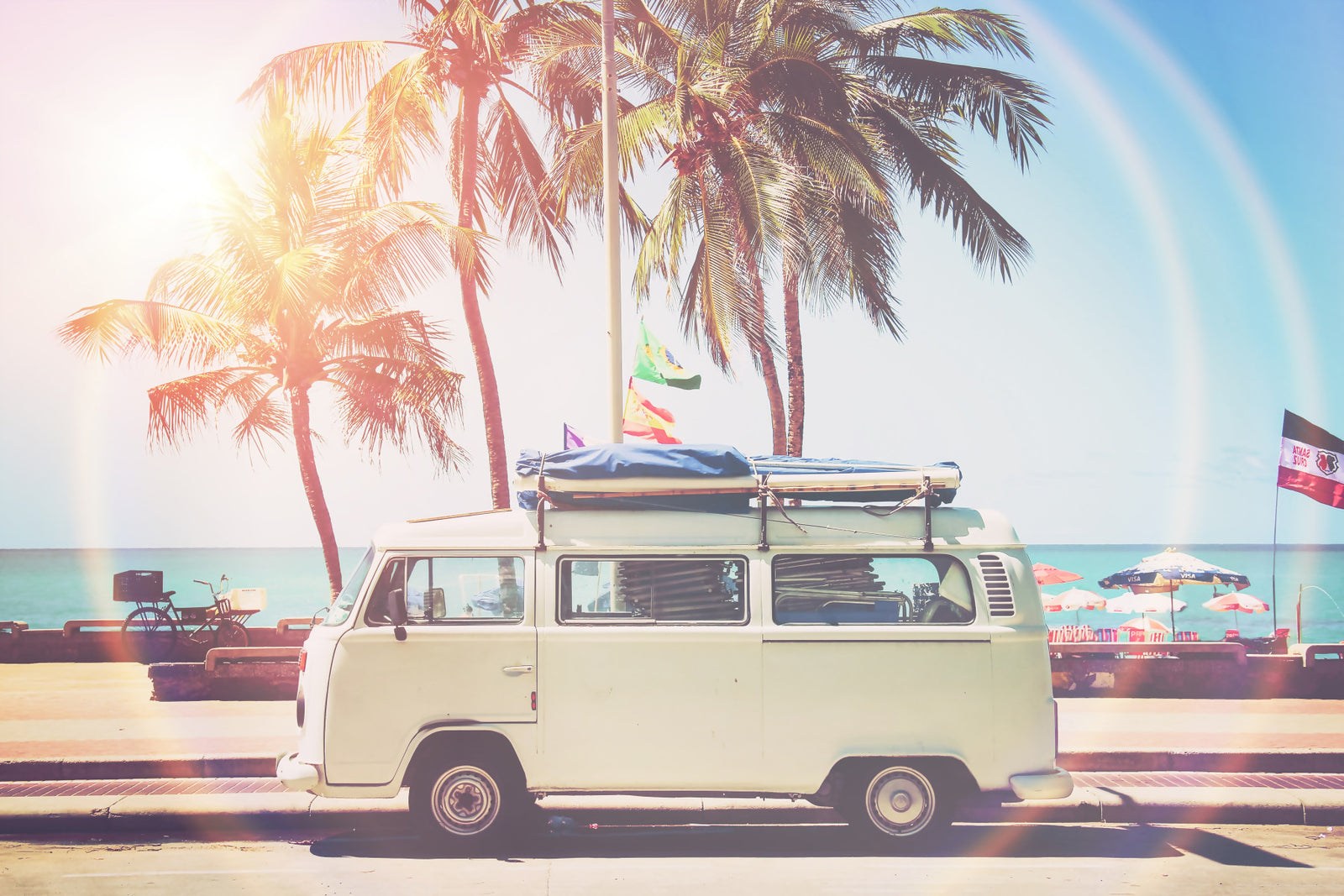Camper Van Wall Mural