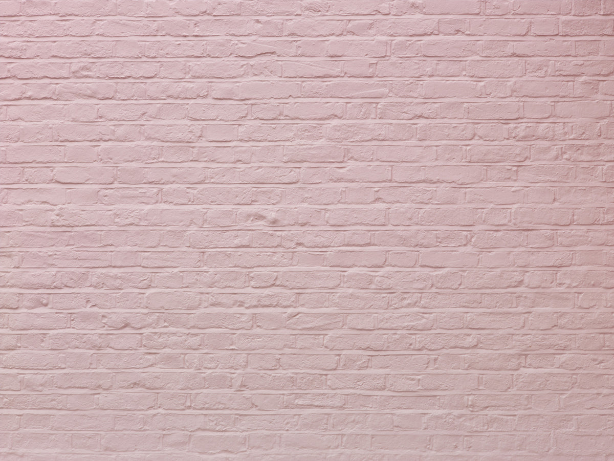 Pink Brick Serenity Wall Mural in your room