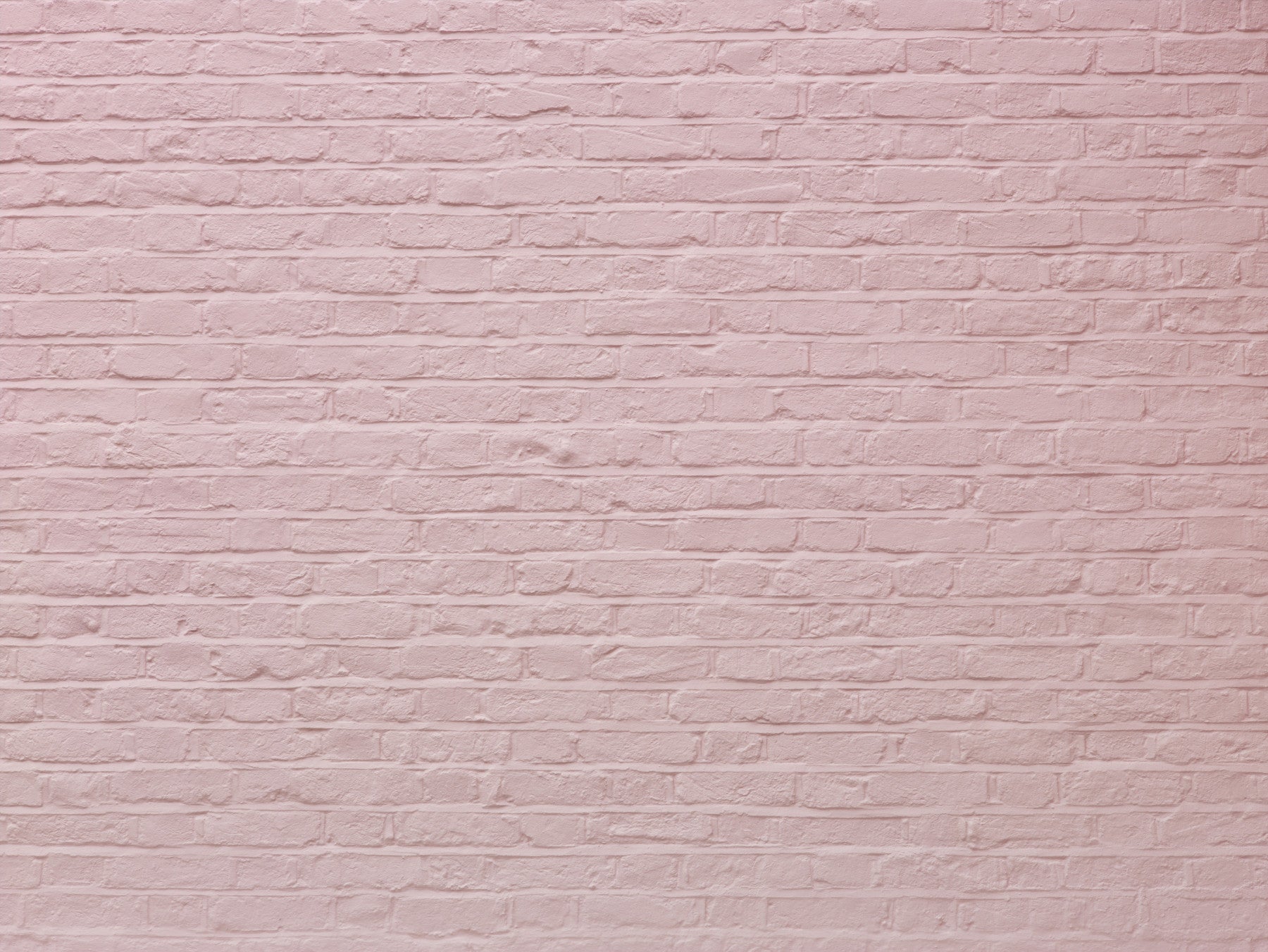 Pink Brick Serenity Wall Mural