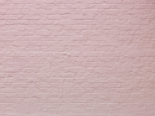 Pink Brick Serenity Wall Mural