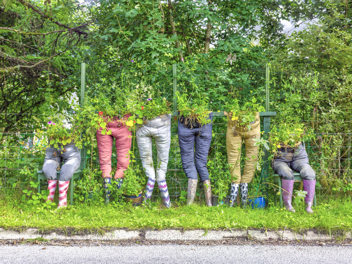 Garden Pants Wall Mural