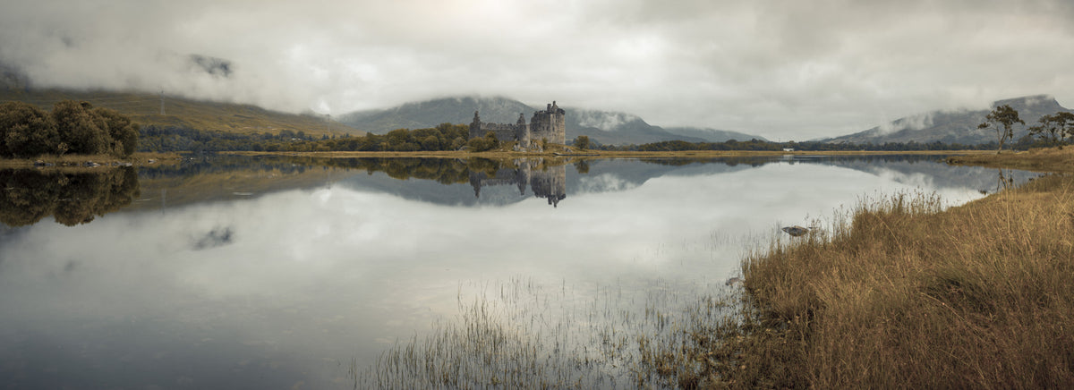Kilchurn Castle Wall Mural in your room — zoomed
