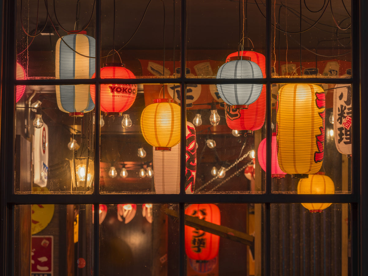Chinese Lantern Shop Wall Mural in your room