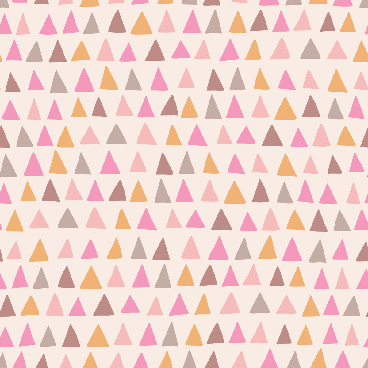 Triangle Multicolor Pink Vibes Wallpaper⁠ in your room