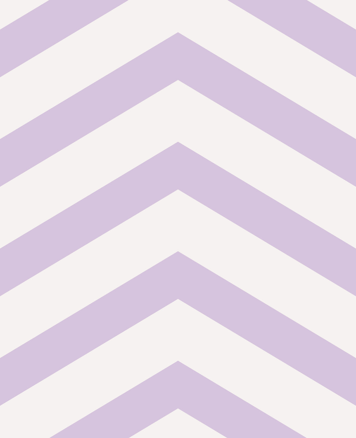 Zigzag Chic Lilac Wallpaper⁠ in your room — zoomed