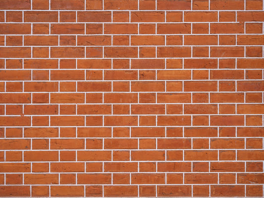 Brown Terracotta Brickwall Wall Mural