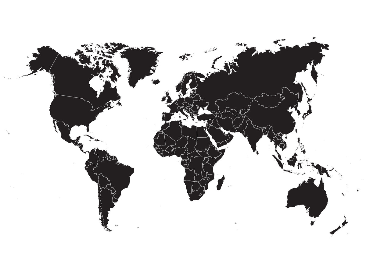 Global Perspective Wall Mural in your room