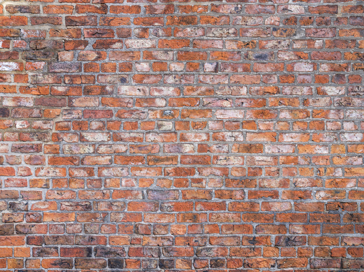 Vintage Brickwork Charm Wall Mural in your room