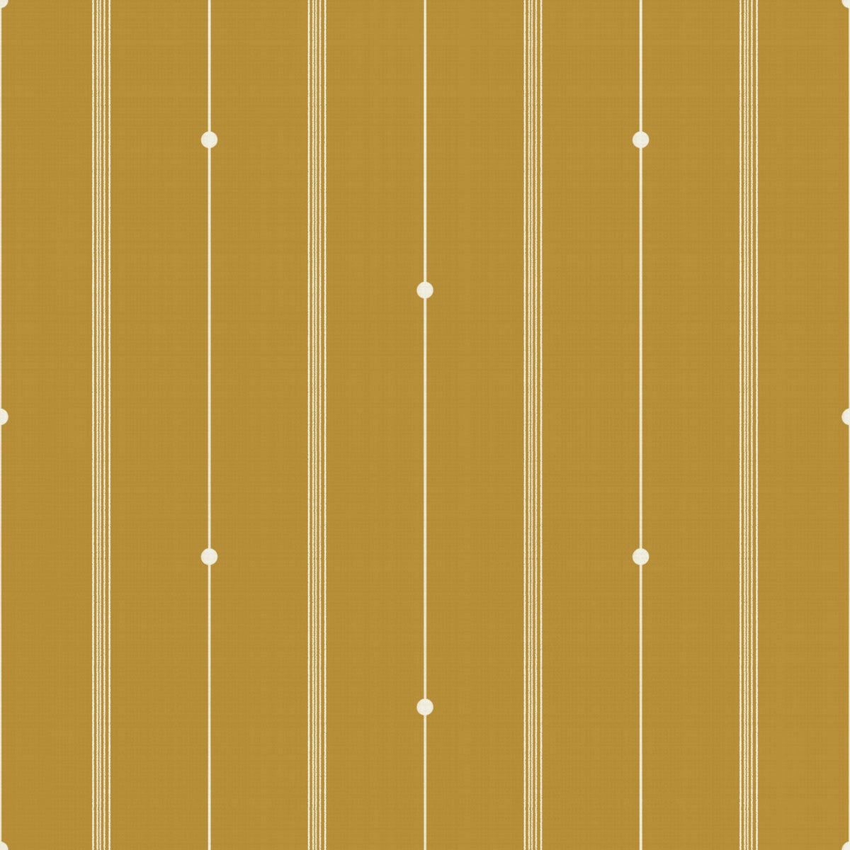Refined Minimal Stripes Mustard Wallpaper⁠ in your room
