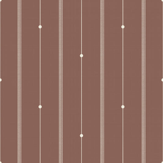 Refined Minimal Stripes Sienna Dust Wallpaper⁠