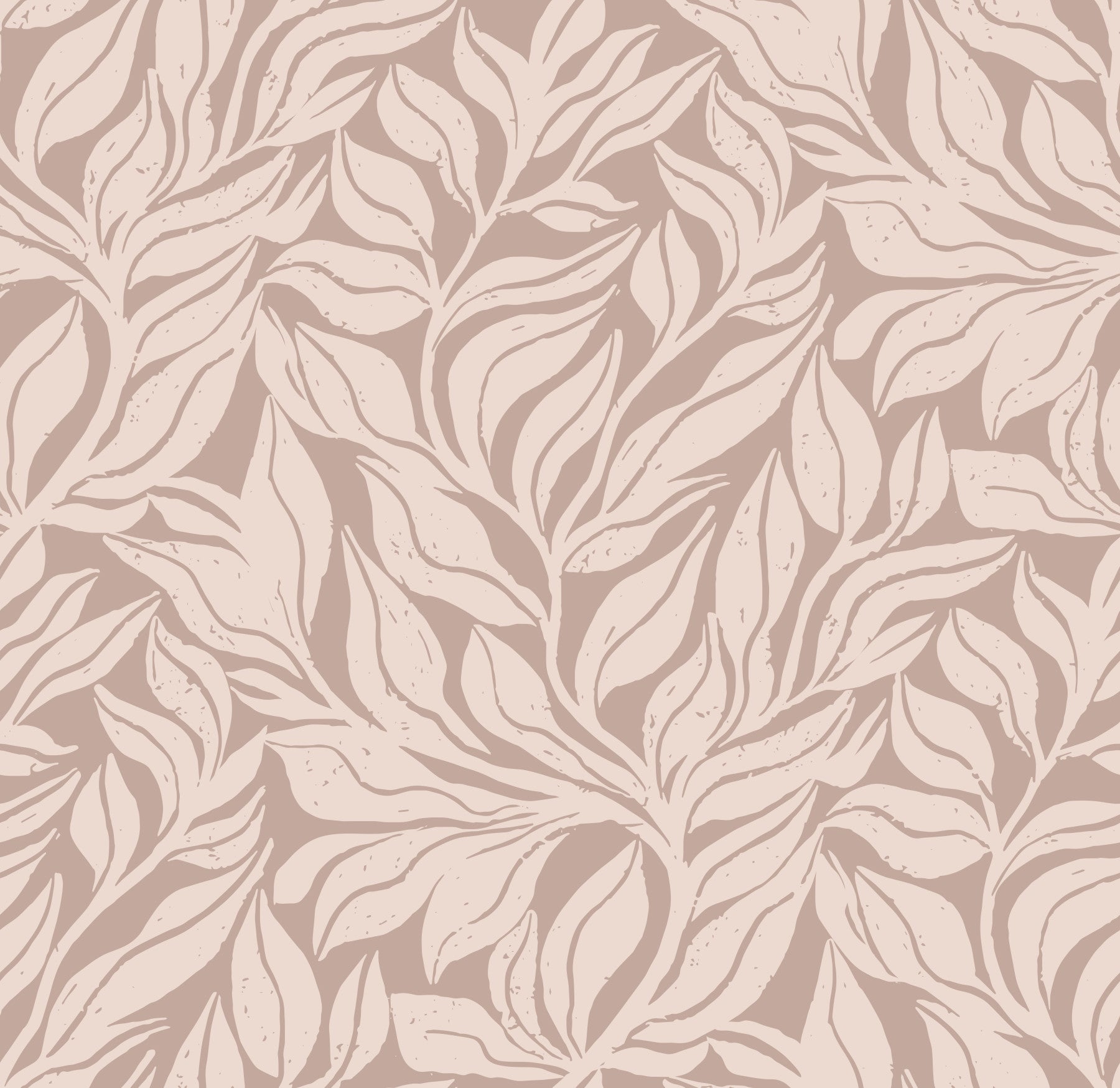 Serene Botanical Wallpaper⁠ in your room — zoomed