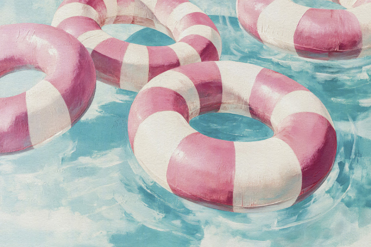 Floating into Relaxation Wall Mural in your room — zoomed