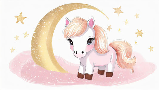 Little Star Pony Wall Mural