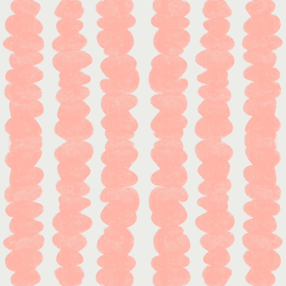 Blush Pebble Rows Wallpaper⁠ in your room