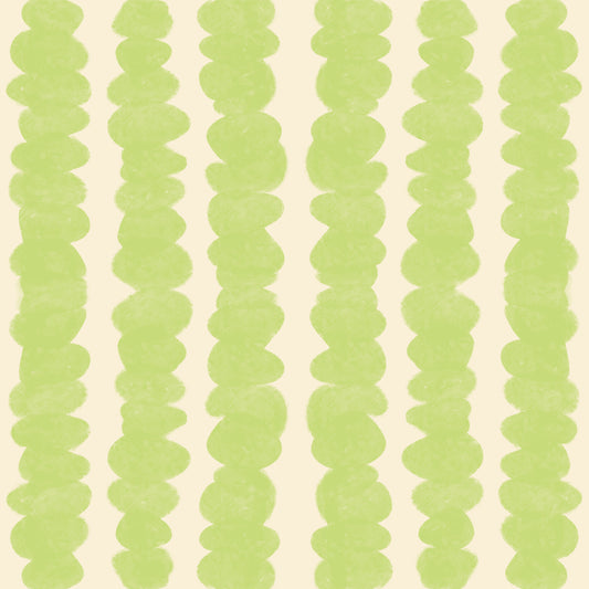 Lime Pebble Stacks Wallpaper⁠