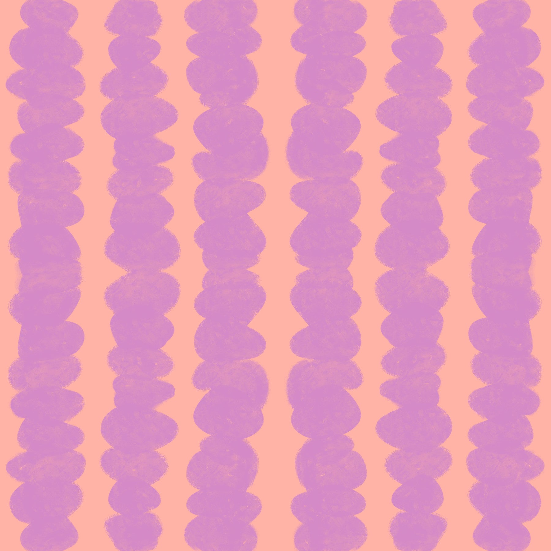 Vertical Dreams in Lilac and Peach wallpaper for chic decor

