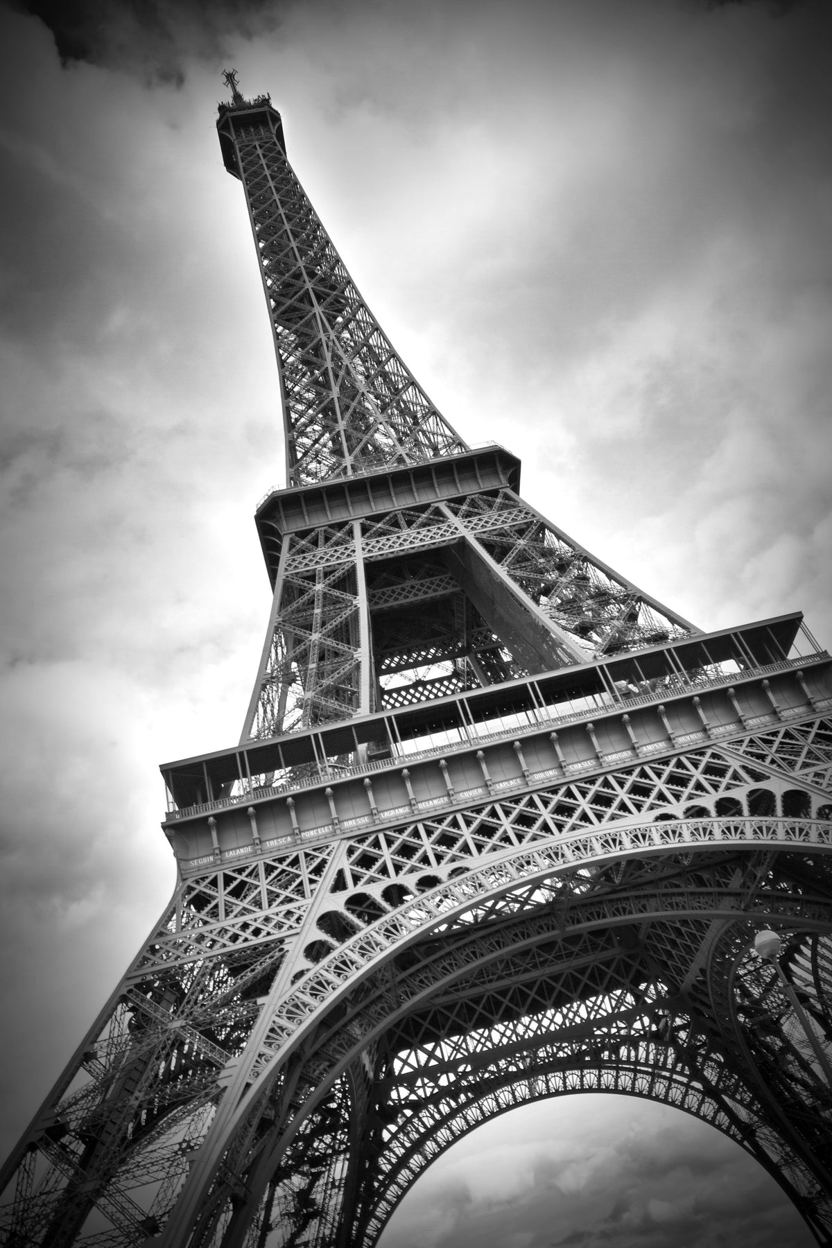 Dynamic Eiffel Tower Wall Mural in your room
