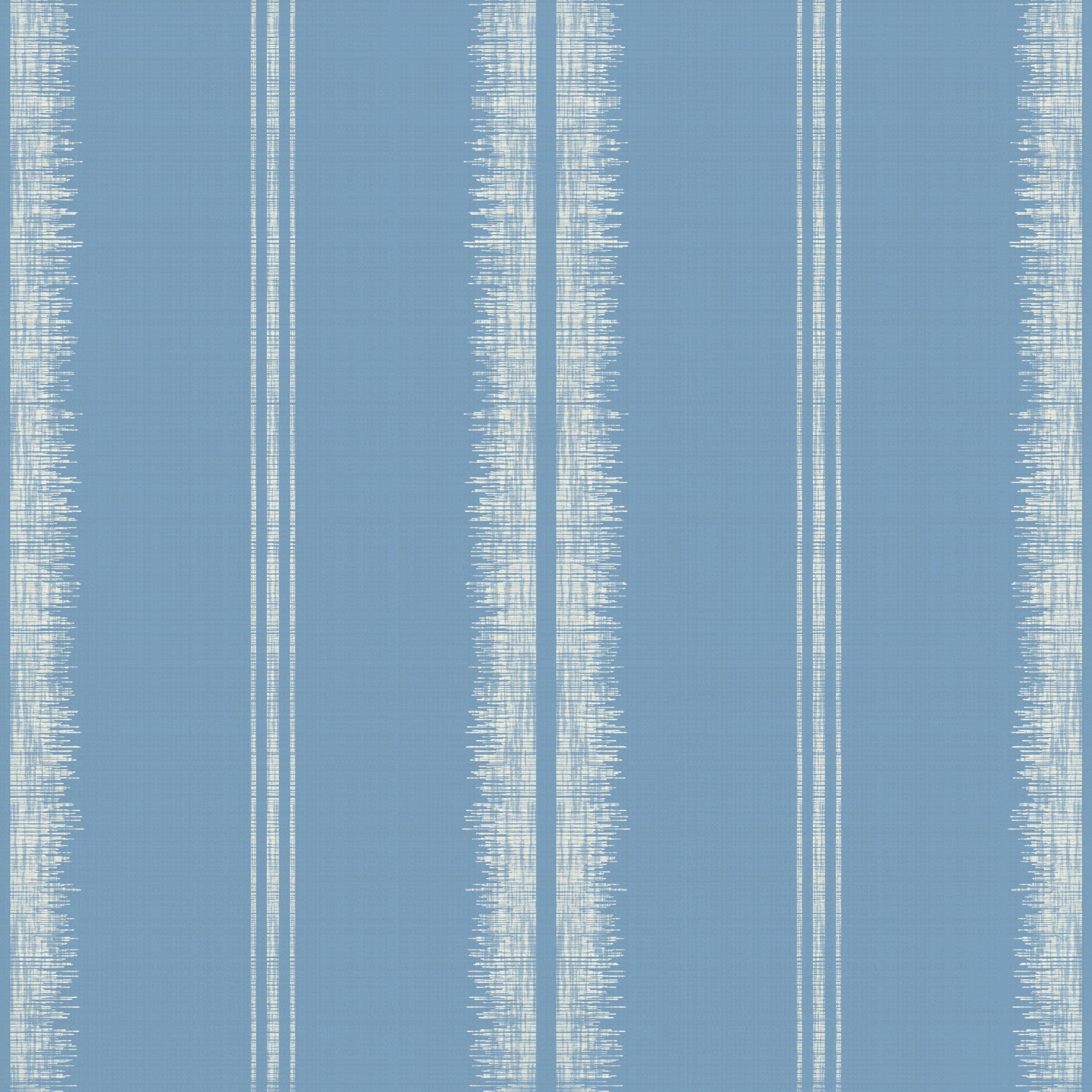 Provence Boho Stripes French Blue Wallpaper⁠