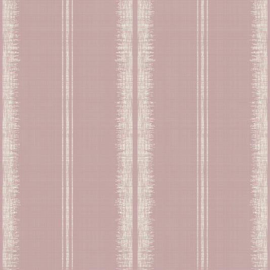 Provence Boho Stripes Pale Pink Wallpaper⁠