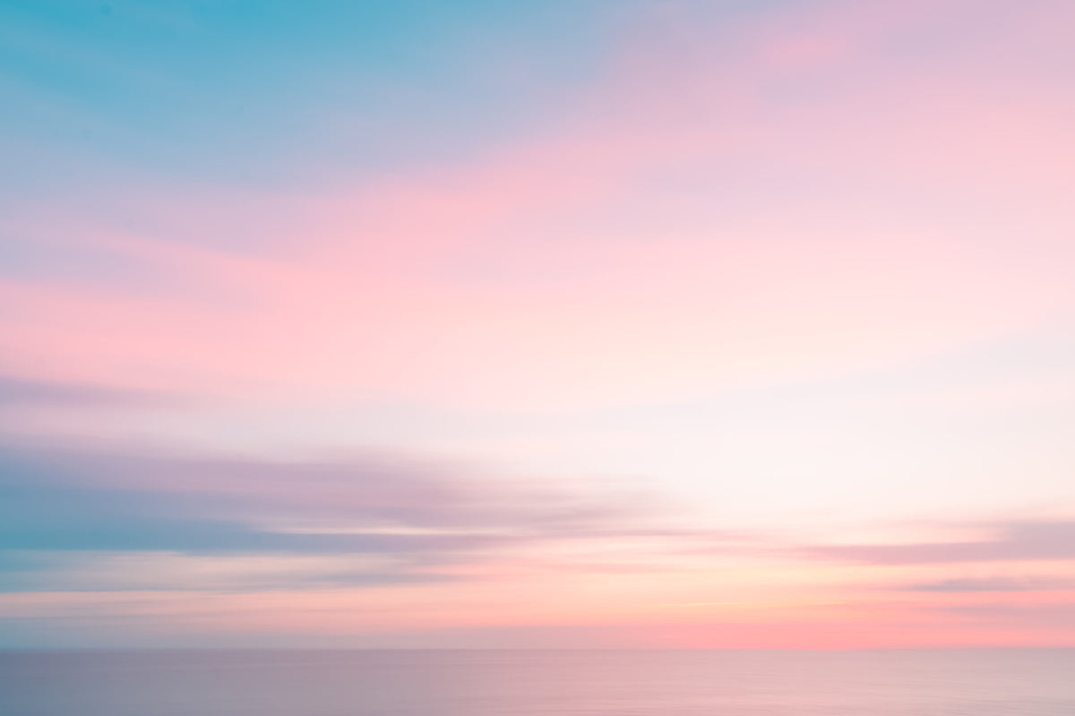 Pastel Serenity Wall Mural in your room — zoomed