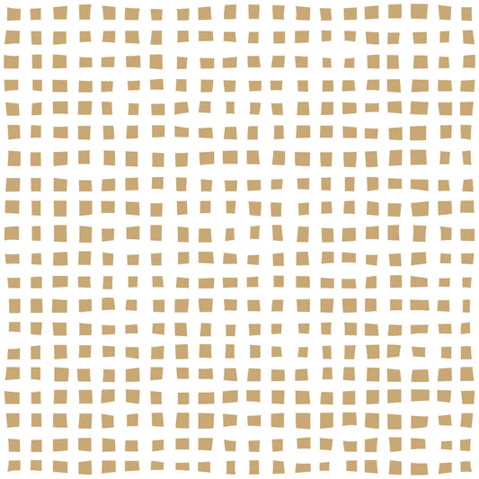 Modern Chic Squares Beige Wallpaper⁠