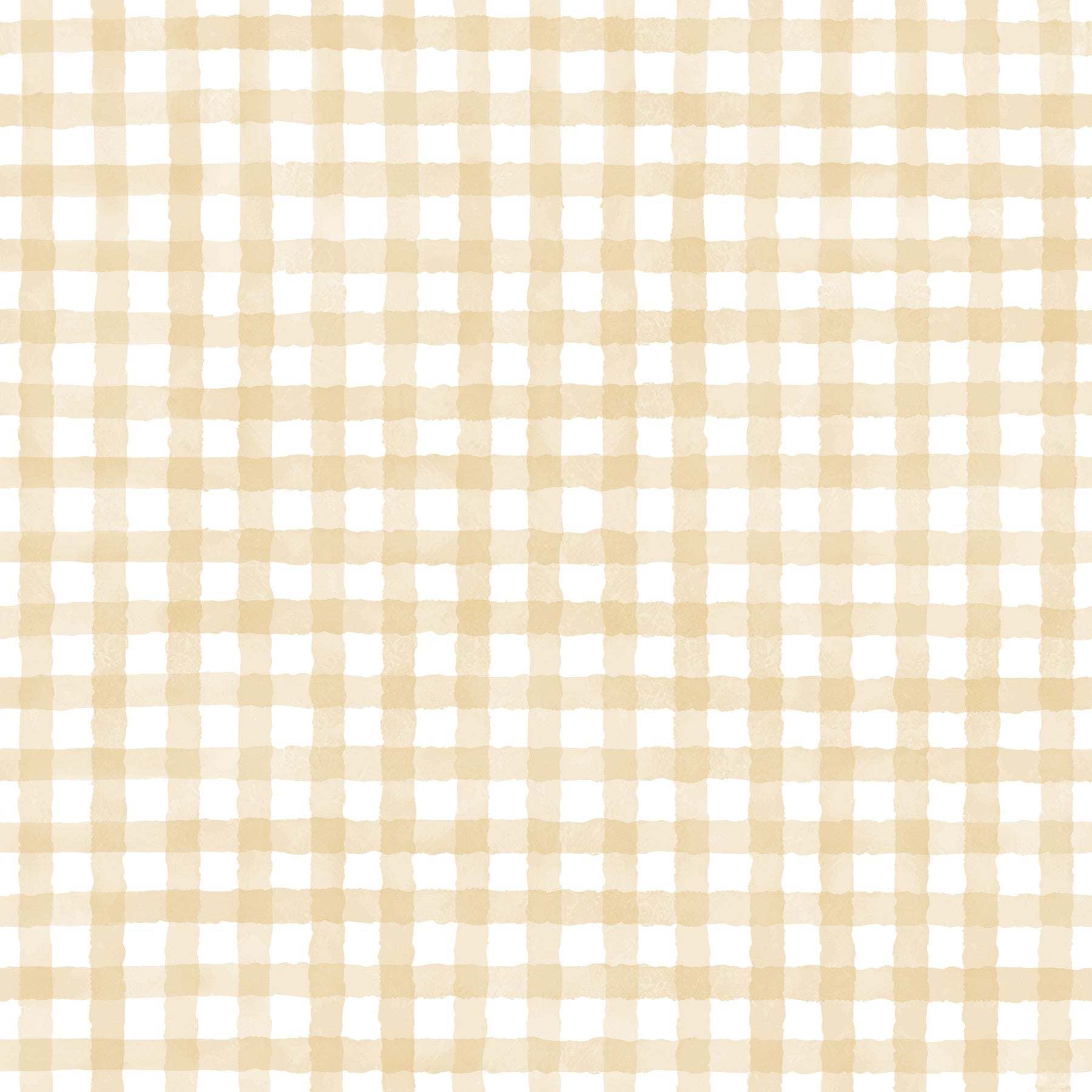 Farmhouse checkered wall mural in warm tones
