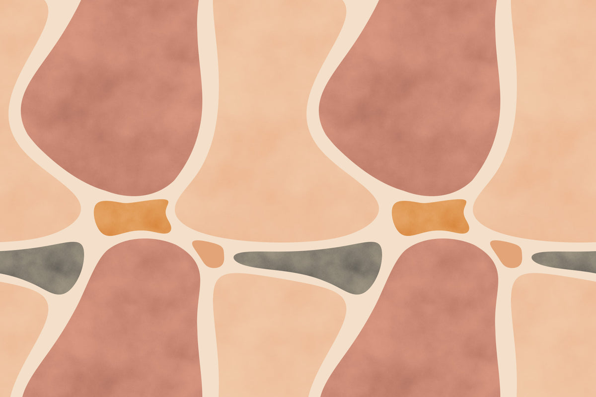 Pottery Shapes Wall Mural