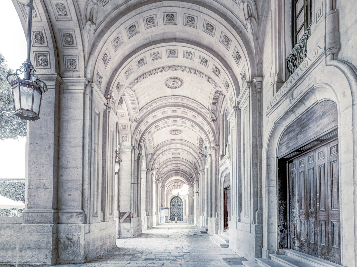 Architectural Heritage Wall Mural in your room — zoomed