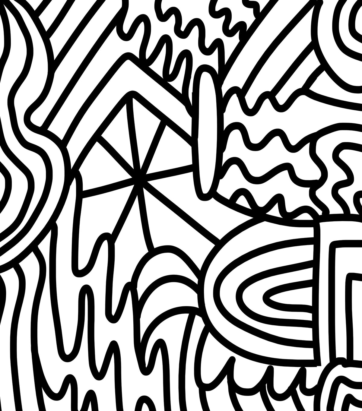 Waves 2 Wall Mural
