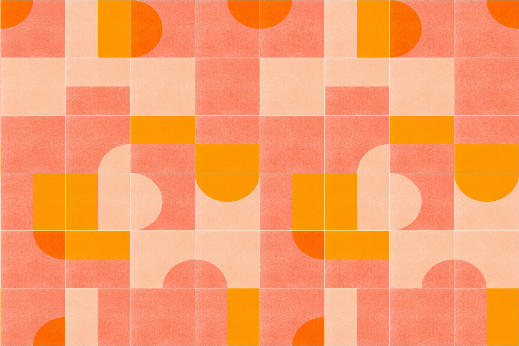 Retro Tiles 03 Wall Mural