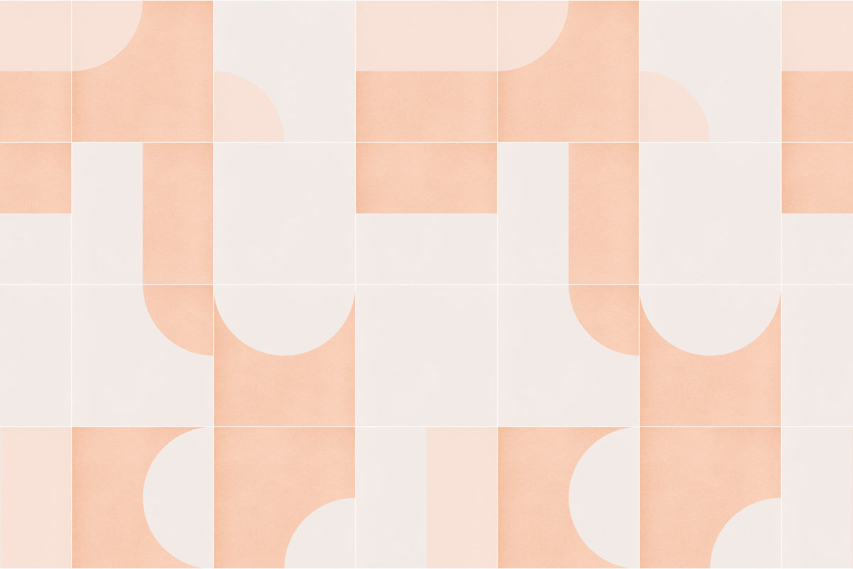 Retro Tiles 05 Wall Mural in your room