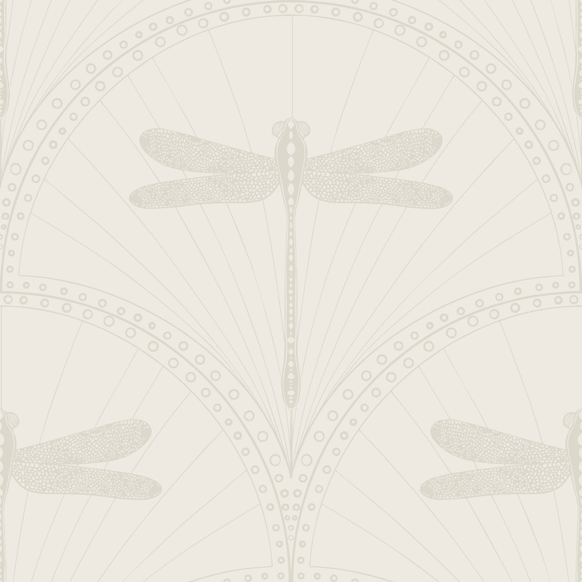 Art Deco Dragonfly Wallpaper⁠ in your room