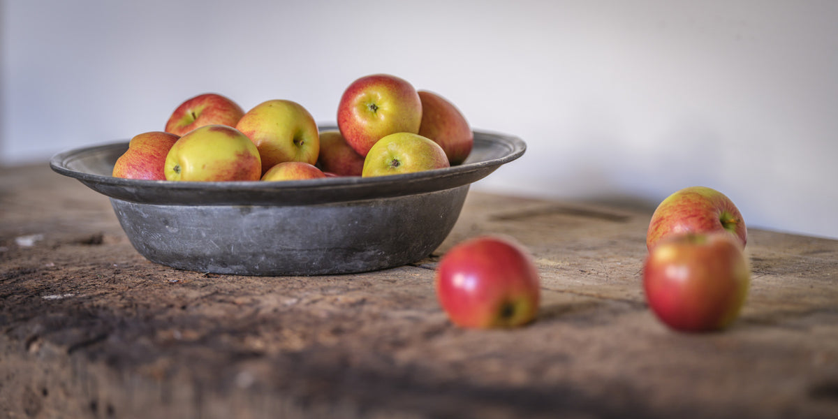 Apples in Bowl Wall Mural in your room