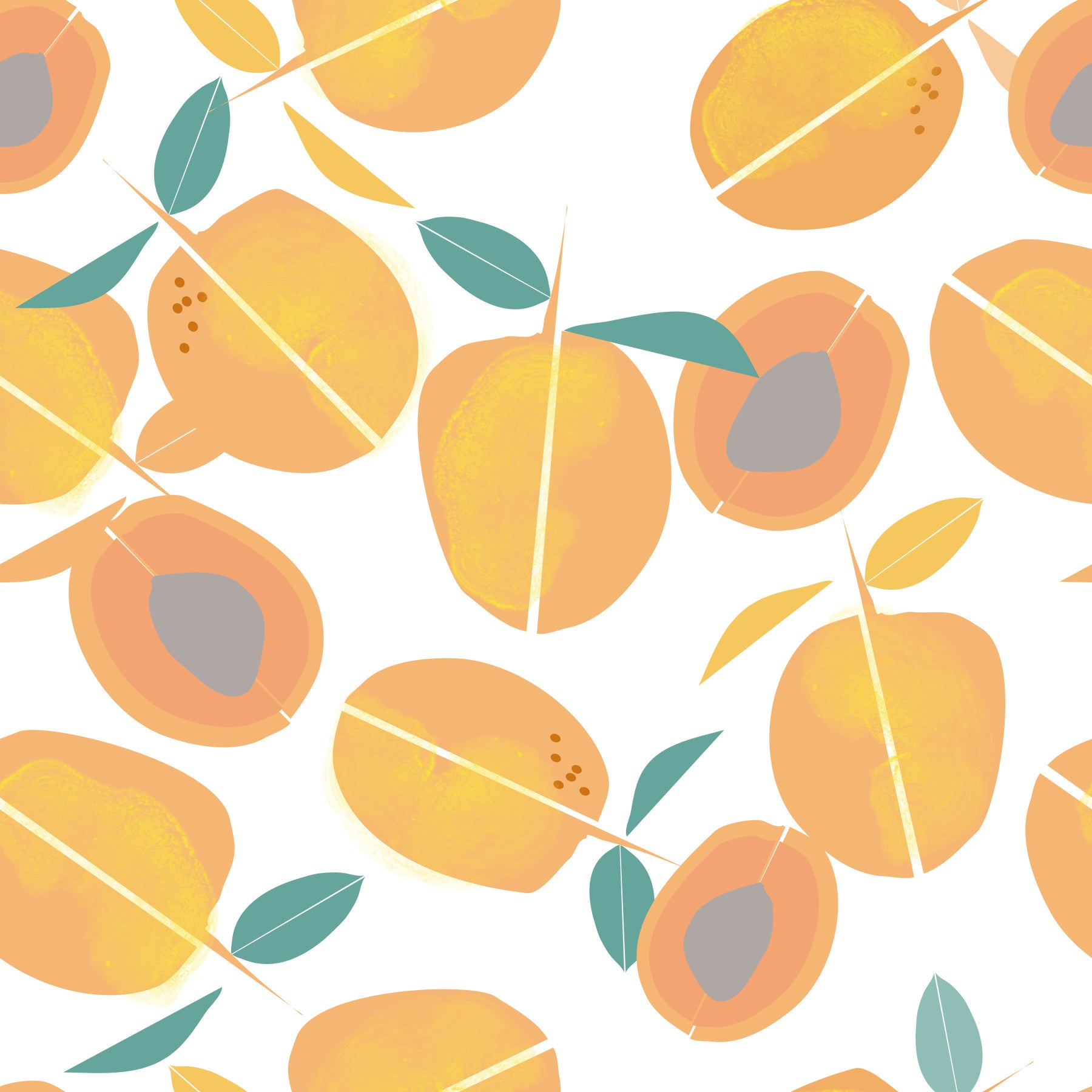 Apricot Orchard Wallpaper⁠ in your room — zoomed