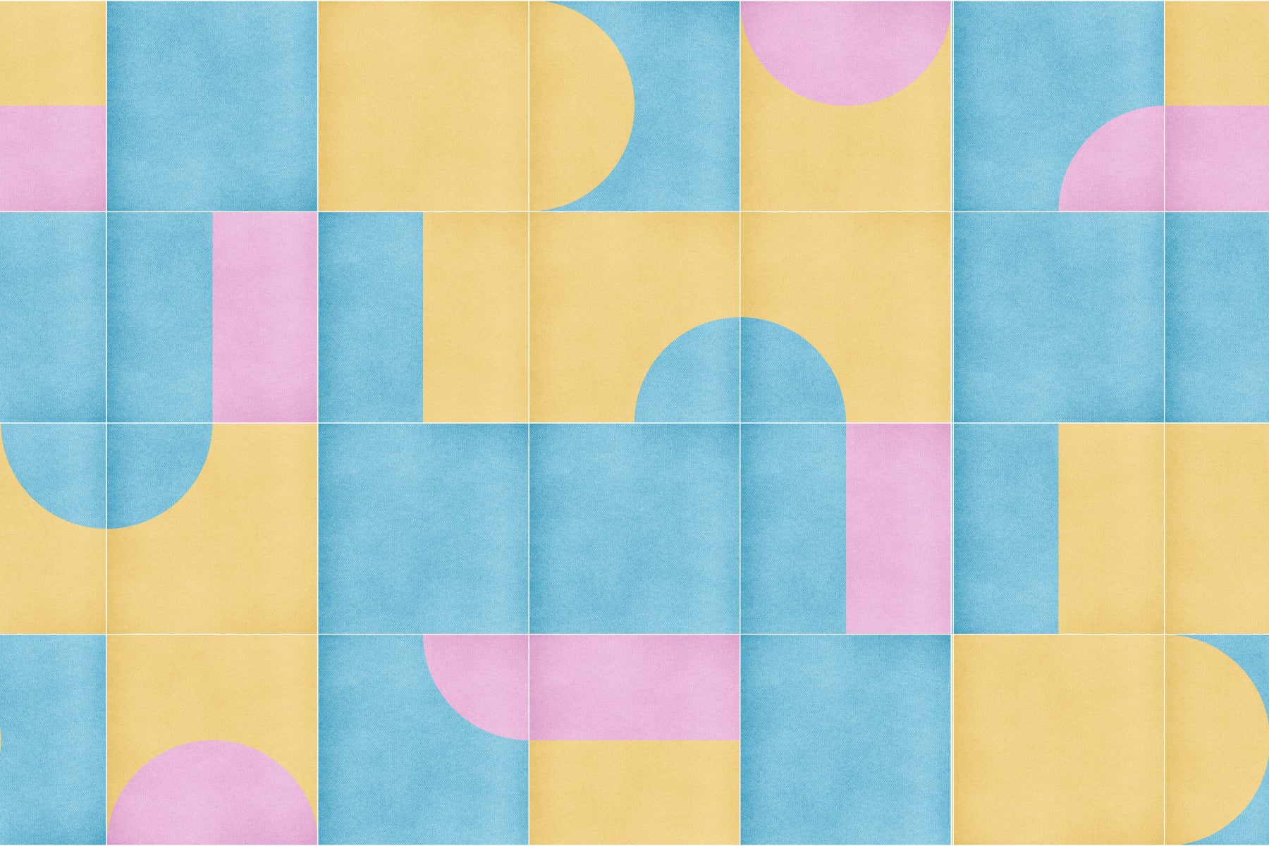 Retro Tiles 12 Wall Mural