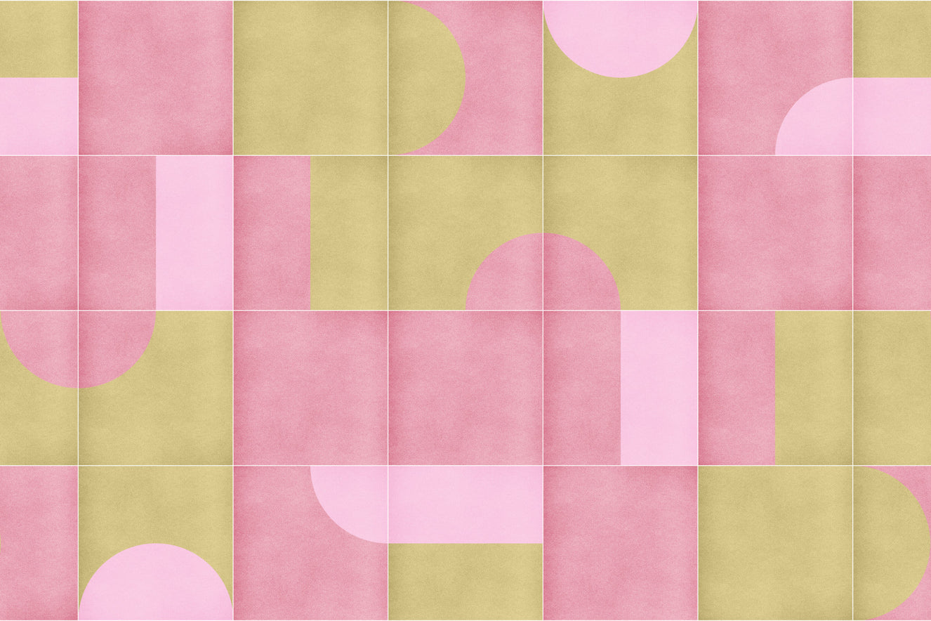 Retro Tiles 15 Wall Mural