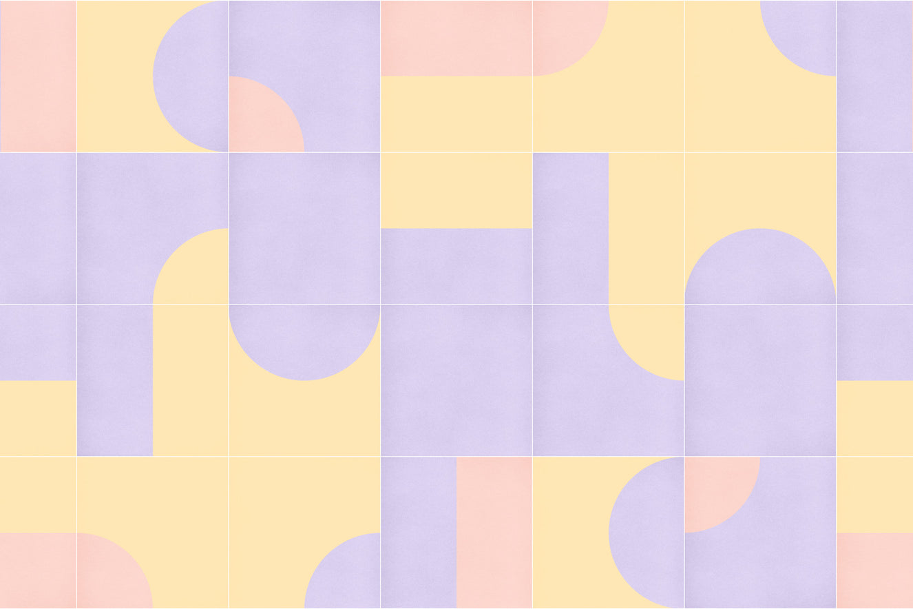 Retro Tiles 17 Wall Mural