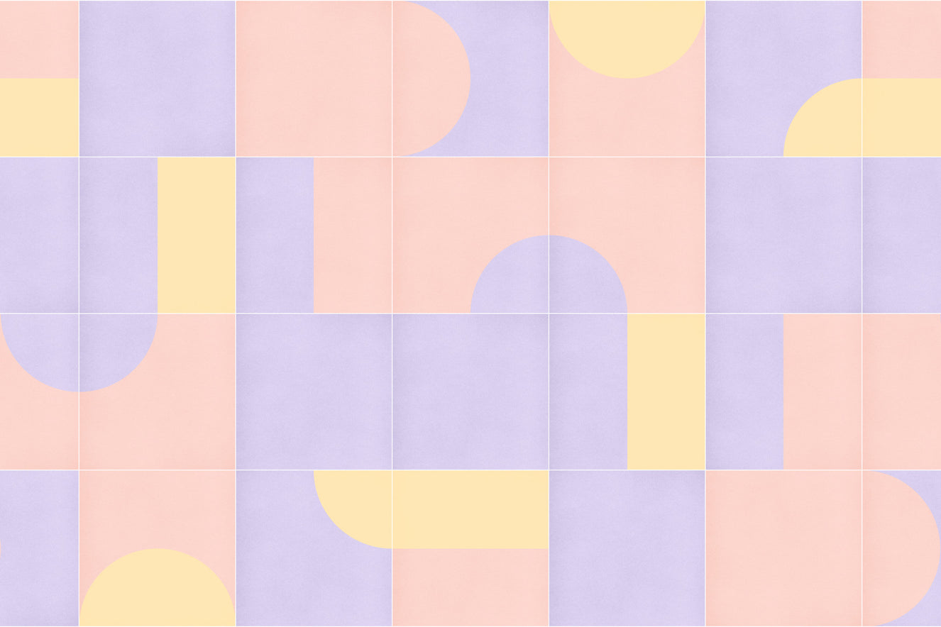 Retro Tiles 18 Wall Mural