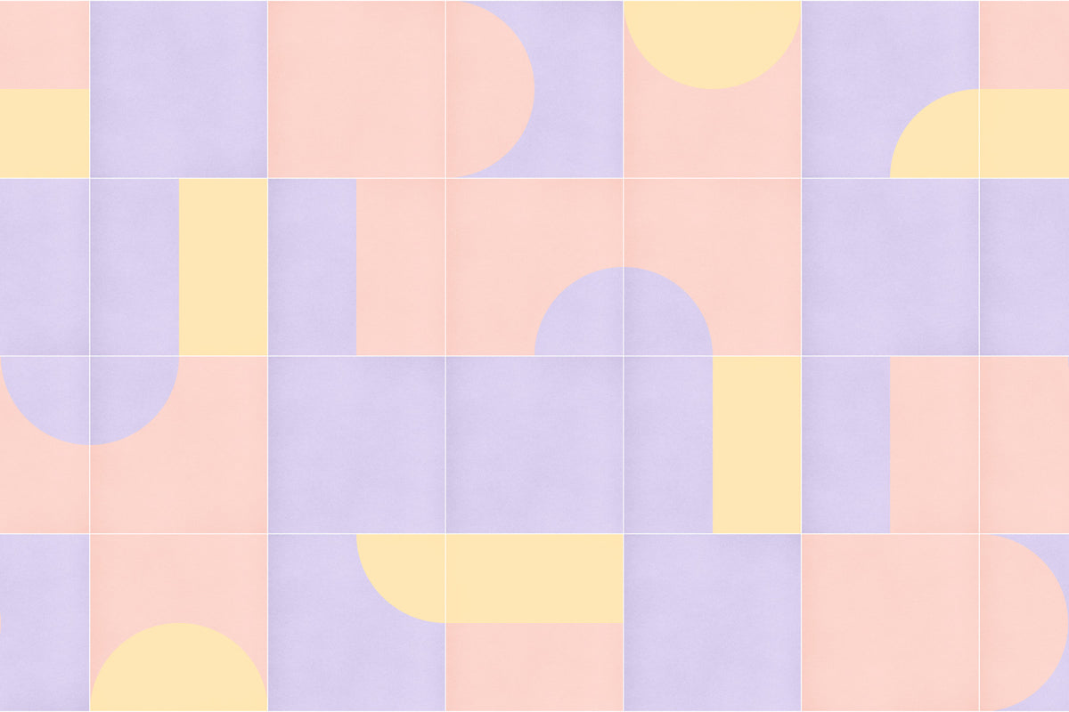 Retro Tiles 18 Wall Mural