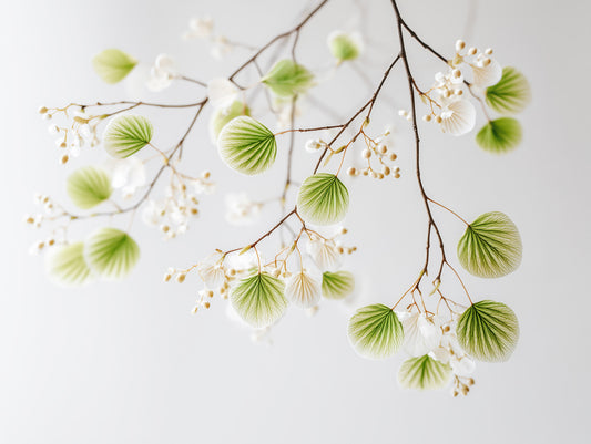 Serene Foliage Wall Mural