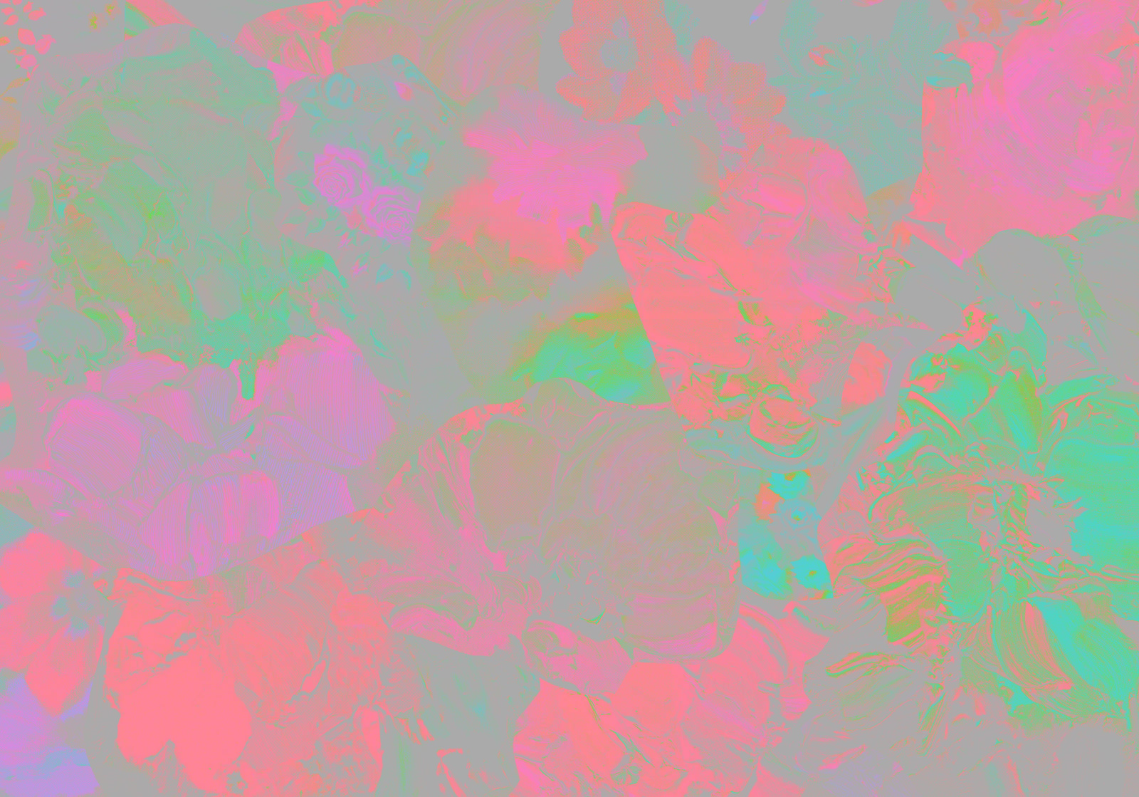 Ephemeral Bloom Wall Mural